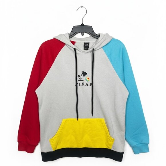 Disney Pixar Color Block Luxo Jr. & Ball hoodie - Picture 1 of 4
